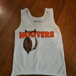 Hooters xxs White Tank Top